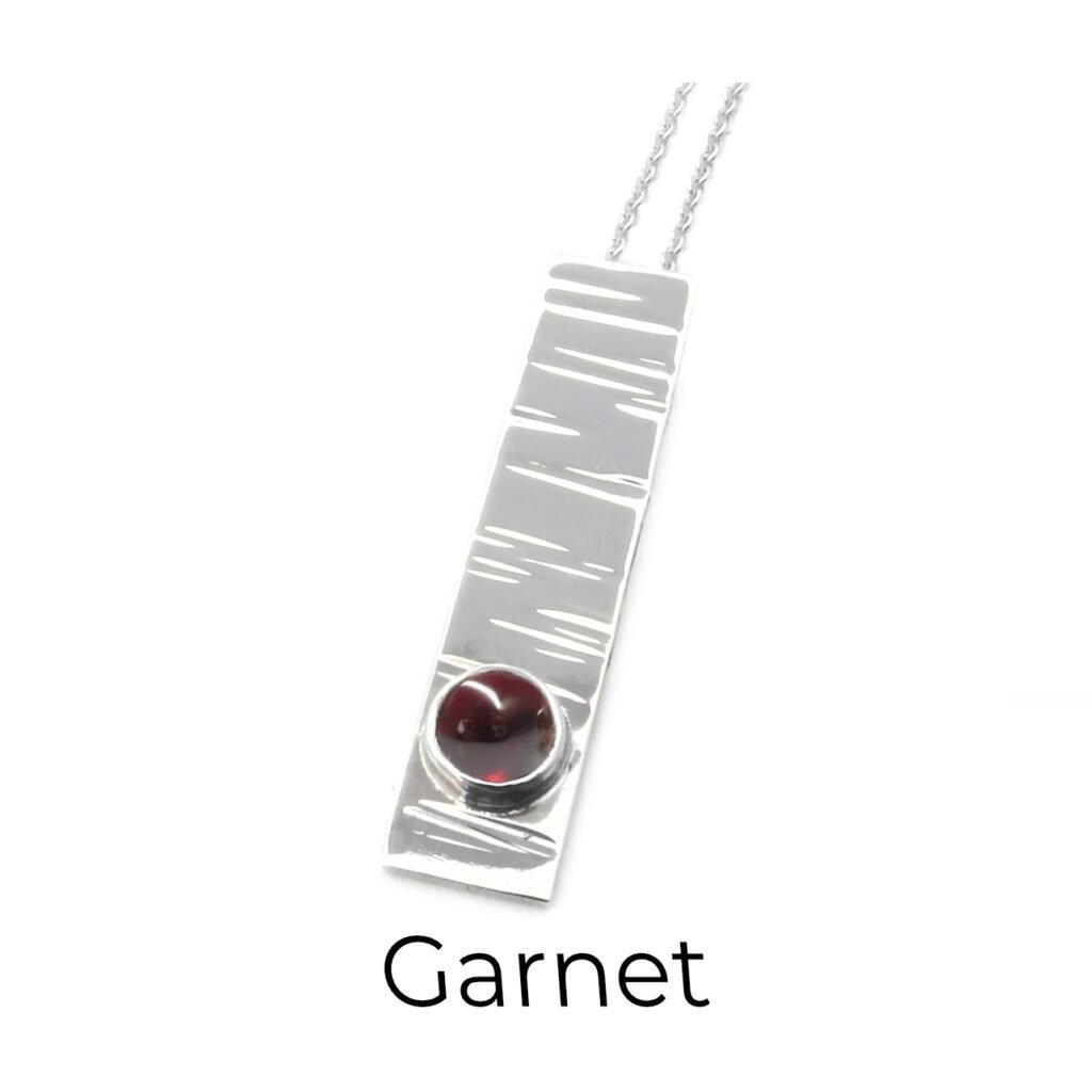 Garnet Gemstone pendant
