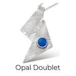 Opal Doublet Gemstone pendant