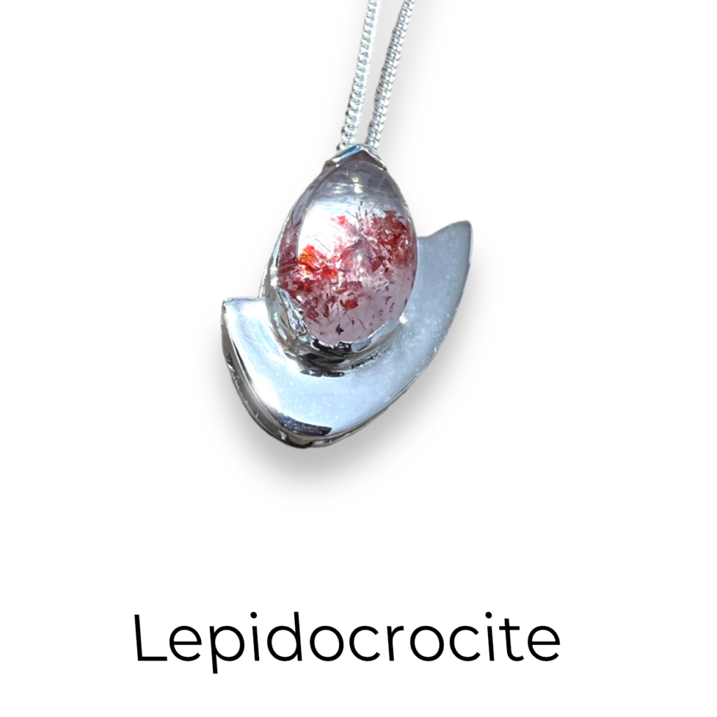 Lepidocrocite Strawberry Quartz