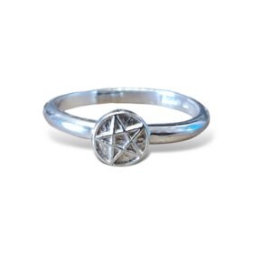 Pentacle Sterling Silver Ring
